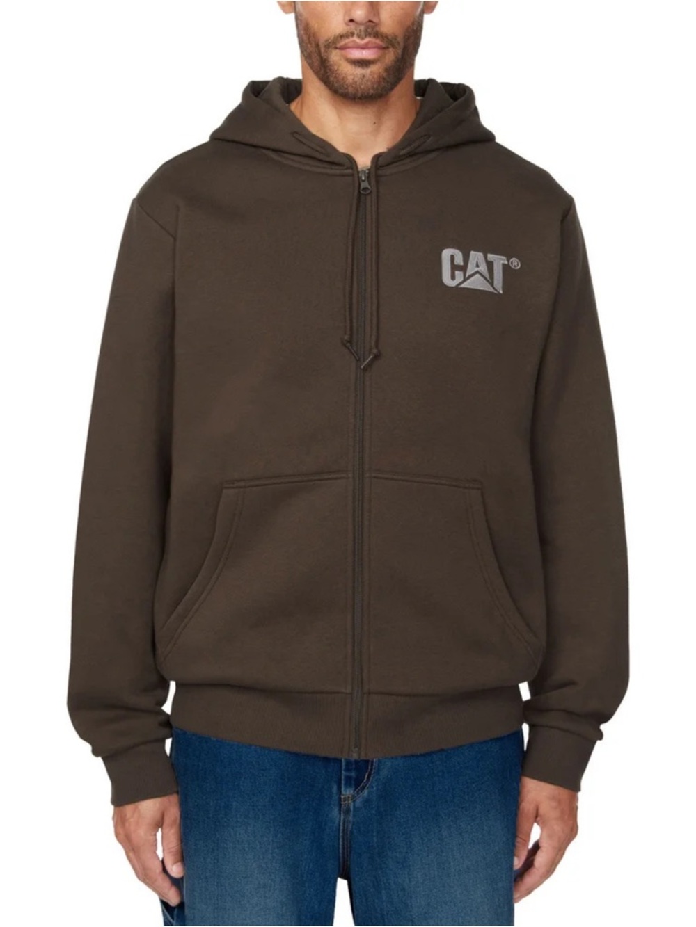 CAT by Caterpillar - Men's Fleece Zip-Up Jacket